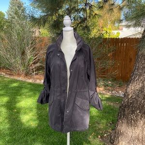 A New Day - Grey lightweight fall jacket